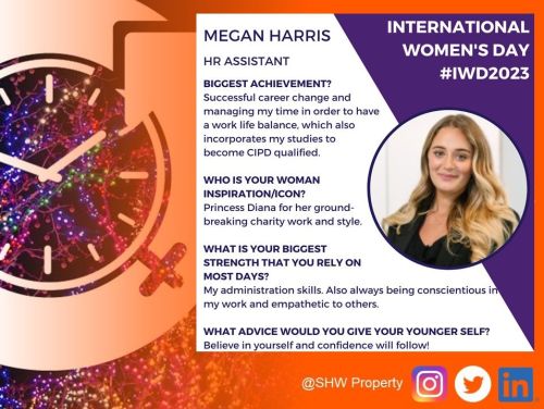 International Women's Day Q&A with Megan Harris