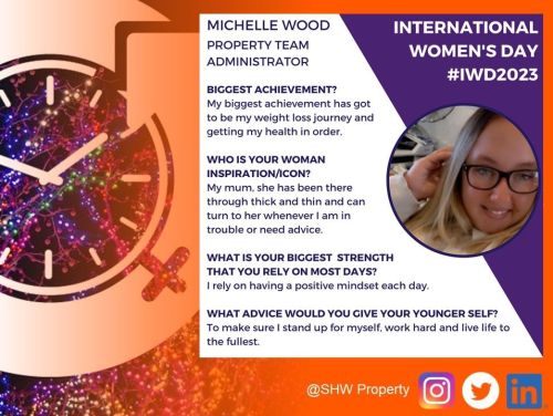 International Women's Day Q&A with Michelle Wood