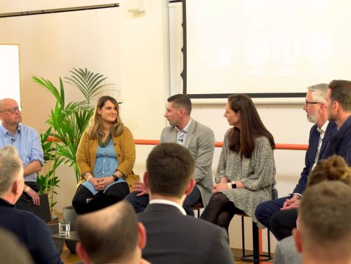 Image showing panel at PROPTECH discussion
