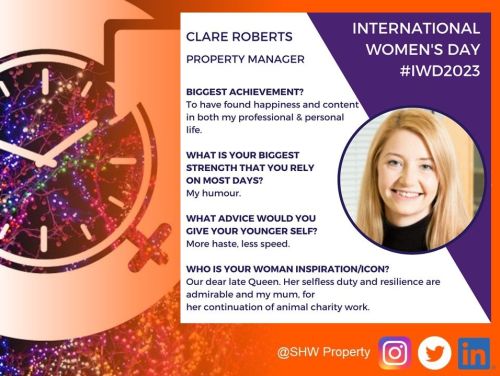 International Women's Day Q&A with Clare Roberts