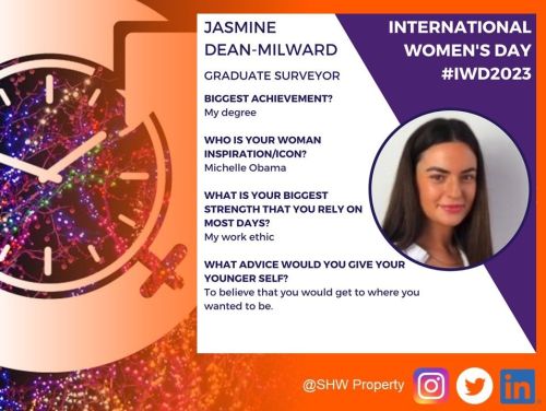 International Women's Day Q&A with Jasmine Dean-Milward