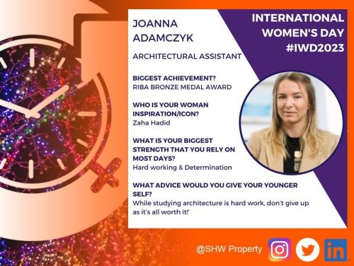 International Women's Day Q&A with Joanna Adamczyk